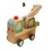 Wooden Pull Back Truck Wooden Pull Back Truck